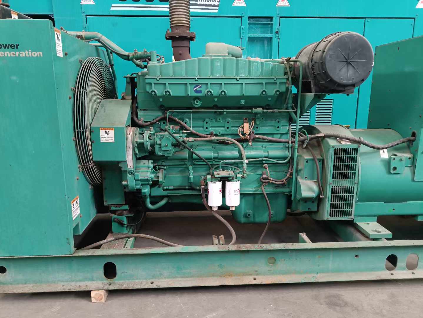 蓟州过载会对 600kW 柴油发电机组造成哪些损害?